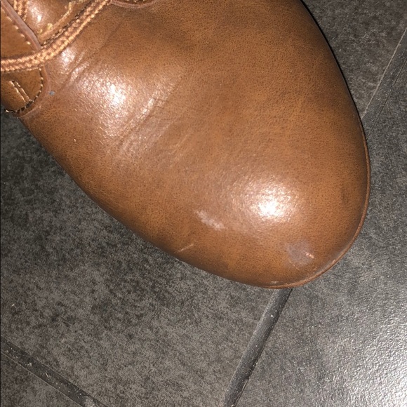 Tan Heeled Booties - Picture 4 of 4